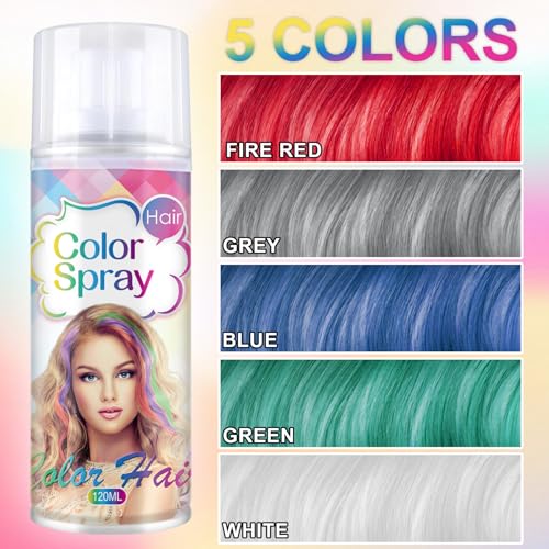 Temporary Hair Color Spray, Temporary Hair Color Wax, Washable Hair Wax Dye Pomades Disposable Natural Hair Strong Style for Christmas Party,Hollowen,Cosplay (Blue)