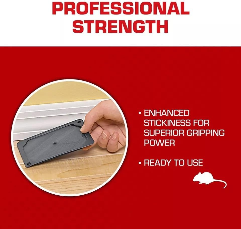 Tomcat Mouse Size Glue Traps, 18-Pack