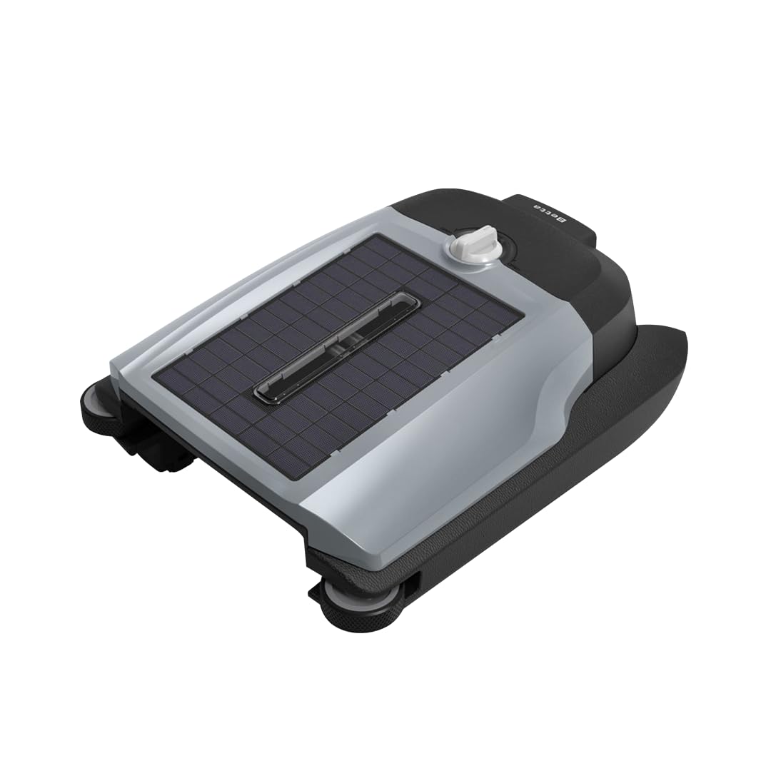 Betta Flex Solar-Powered Robotic Pool Skimmer – Cordless with Dual Cleaning Modes, Soft-Touch Pool Protection. Compatible with Infinity Edge, In-Ground & Above-Ground Pools (Grey)