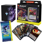 Magic The Gathering March of the Machine Commander Deck - Growing Threat (100-Card Deck, 10 Planechase cards, Collector Booster Sample Pack + Accessories)