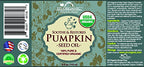 US Organic Pumpkin Seed Oil, USDA Certified Organic,100% Pure & Natural, Cold Pressed Virgin, Unrefined in Amber Glass Bottle w/Glass Eyedropper for Easy Application (Large (4 oz, 115 ml))