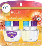 Febreze Plug In Air Freshener, Odor-Fighting Scented Oil Refill, Summer Golden Hour, 2 Refill