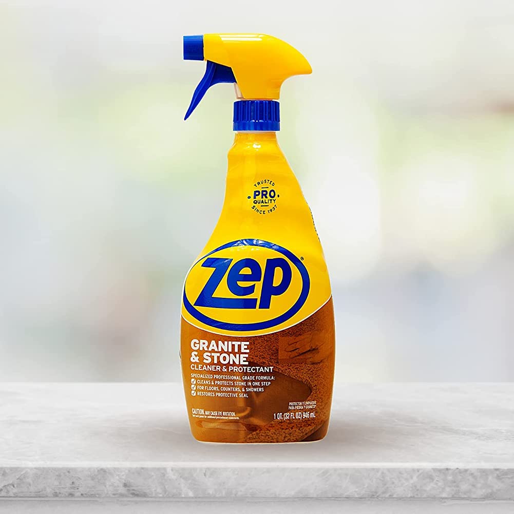 Zep Granite and Stone Cleaner and Protectant 32 oz ZUCSPP32 (Case of 12)