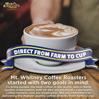 Mt. Whitney Organic Shade Grown, Low Acid Coffee from Peru (Whole Bean, 2 Lb)