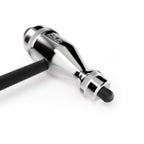 MDF Instruments, Tromner Neurological Reflex Hammer with Built-in Brush for Cutaneous and Superficial Responses - Light - HDP Handle - Durable, Professional-Grade - Black (MDF555P-11)