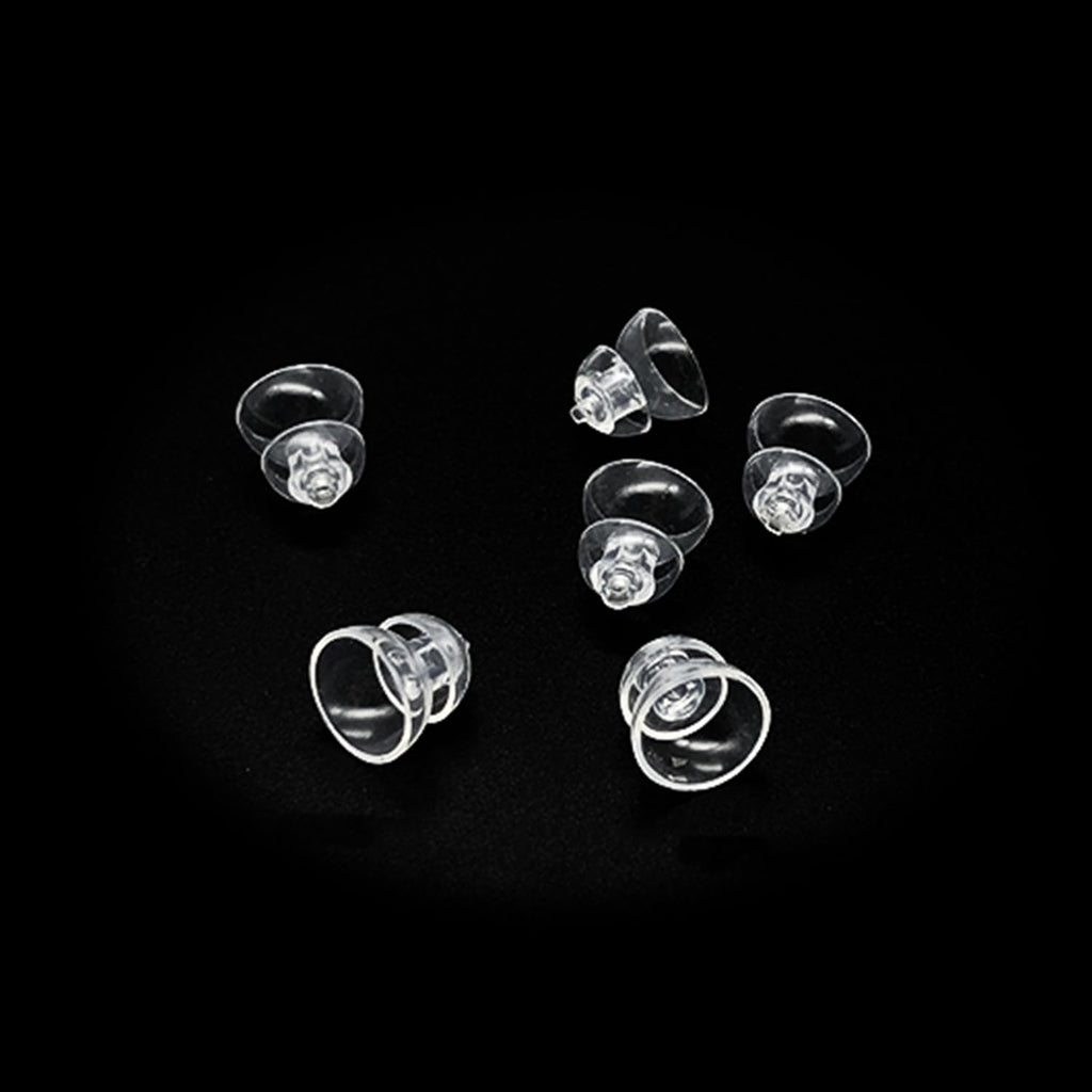 MiniFit Power Domes for Oticon Hearing Aids - 8mm Replacement Domes for Oticon Mini RITE Hearing Aids with Cleaning Brush Tools Kit and Carry Case (8mm)
