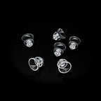 MiniFit Power Domes for Oticon Hearing Aids - 8mm Replacement Domes for Oticon Mini RITE Hearing Aids with Cleaning Brush Tools Kit and Carry Case (8mm)