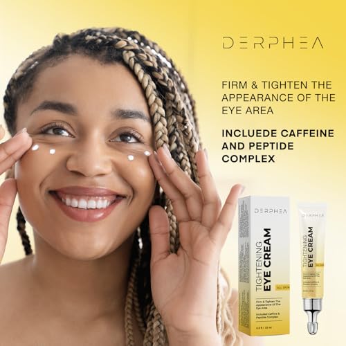 Instant Temporary Eye Tightener Cream: Reduces The Look of Under Eye Bags Dark Circles, Anti-Aging Fine Lines, Firm Delicate Skin Under Your Eyes, Rapid Eye Firming