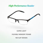 SAV Sportex Ar4150 Reading Glasses - Flexible, Durable, Ultra-Lightweight, High-Performance Readers for Men and Women