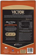 Victor Super Premium Cat Food – Mers Feline Dry Cat Food with Chicken, Beef, Pork and Fish Meal Proteins for Normally Active Cats – All Breeds and All Life Stages from Kitten to Adult, 5 lb