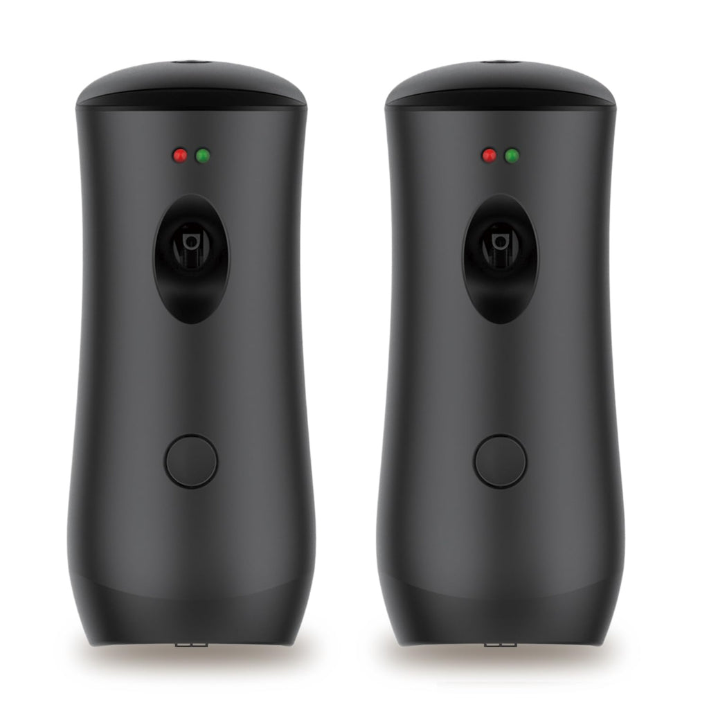 Automatic Air Freshener Spray Dispenser (2-Pack), Free Standing or Wall Mounted Adjustable Aromatherapy Machines for Home, Indoor, Bathrooms, Offices, Hotels and Commercial Places (B-01)