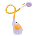 Yookidoo Baby Bath Shower Head - Elephant Water Pump and Trunk Spout - for Newborn Babies in Tub Or Sink