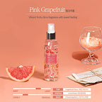 Bouquet Garni Hair & Body Mist Pink Grapefruit Fragrance - Long-lasting Moisture & Fragrance, Mist for Women, Low Irritation (Containing Vitamin E, Citrus Acid) - 4.9 oz