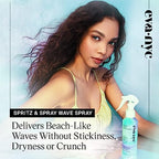 Eva NYC Lazy Jane Wave Spray, Salt-Free Texture , Non-Sticky & GMO-Free Wavy Hair Products, Vegan for Women, 5.4 oz
