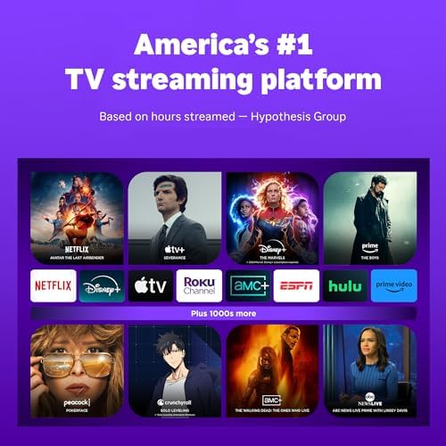 Roku Ultra - Ultimate Streaming Player - 4K Streaming Device for TV with HDR10+, Dolby Vision & Atmos - Bluetooth & Wi-Fi 6- Rechargeable Voice Remote Pro with Backlit Buttons - Free & Live TV