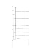 2-Panel Folding Garden Trellis - Maximize Your Garden Space, Durable Powder Coated Steel Frame, Easy-to-Use Design, Perfect for Climbing Vines, Vegetables, Beans, Tomato, Cucumber, 35x58"