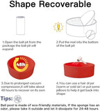 Ball Pit for Toddlers 35.43''x11.81 Baby Ball Pits Soft Memory Foam Ball Pits Round Kids Ball Pools Indoor Kids Play Ball Pool Ideal Gift for Girls and Boys (Red, NO Balls)