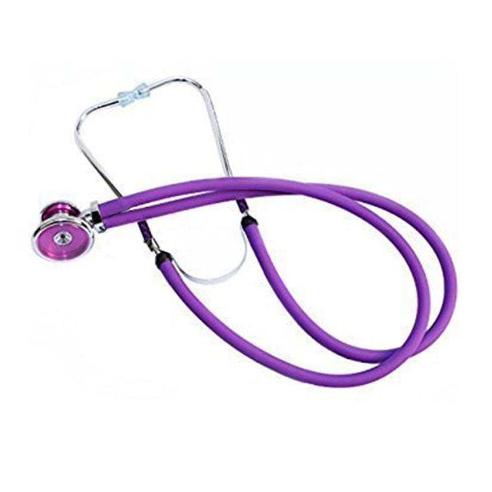 Santamedical Adult Deluxe Aneroid Sphygmomanometer with Stethoscope - Blood Pressure Cuff Durable and Carrying Case - Manual Blood Pressure Cuff Purple
