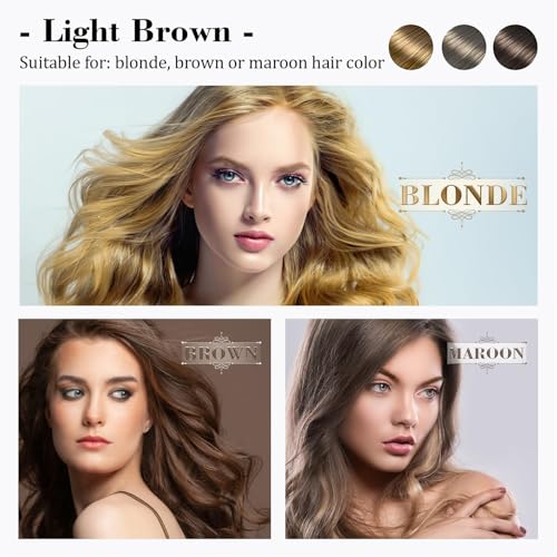 Eyebrow Pencil Eyebrow Microblading Pen - Liquid Eyebrow Pen Micro 4 Point Brow Pen Lift & Brow Pencil Snatch, Eye Makeup Long-Lasting Waterproof Natural Eyebrow Hair 2 PCS (Light Brown)
