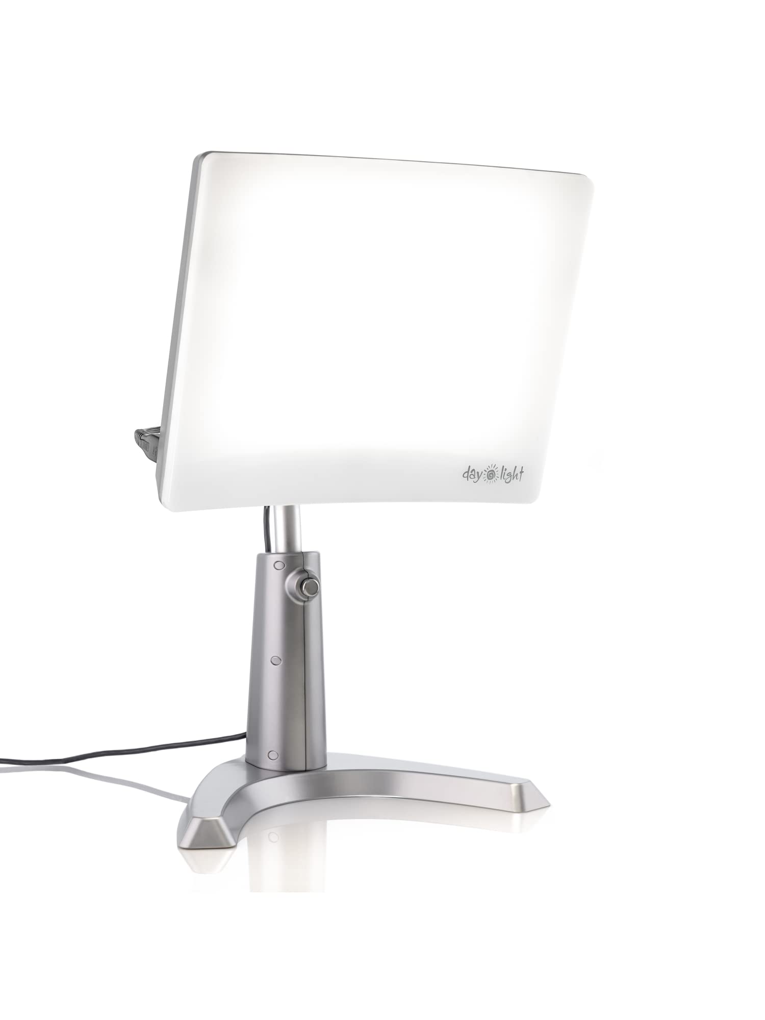 Carex Day-Light Classic Plus Sunlight Therapy Lamp - 10000 LUX Therapy Lamp at 12 Inches, LED Bright White Light with Adjustable Height and Brightness Levels for Mood, White