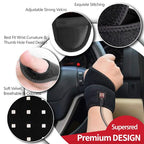 Red Light Therapy Near Infrared Light Therapy Wrap Belt for Body, Red Light Therapy for Neck with 48 Leds for Hands Wrist Wrap for Faster Recovery & Pain Relief, 660nm & 850nm