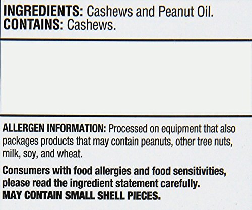 Kirkland Signature Unsalted Cashews, 2.5 Lb, 2 Pack