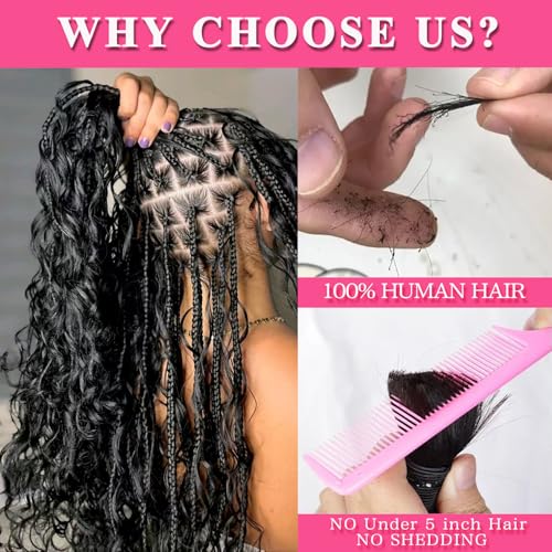 Deep Wave Bulk Human Braiding Hair 3 Bundles 110g 24 Inch Human Ginger Braiding Hair for Boho Braids Color 350 No Weft 100% Percent Brazilian Human Braiding Hair Extensions for Micro Braiding