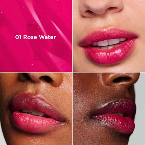 Clarins NEW Water Lip Stain | Long Lasting, Transfer-Proof, Lightweight and Kiss Proof | Buildable Matte Finish | Contains Hyaluronic Acid | 0.2 Fluid Ounces