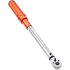 VEVOR 3/8-inch Drive Click Torque Wrench 10-80ft.lb/14-110n.m, Dual-Direction Adjustable Torque Wrench Set with Mechanical Dual Range Scales and Adapters Extension Rod