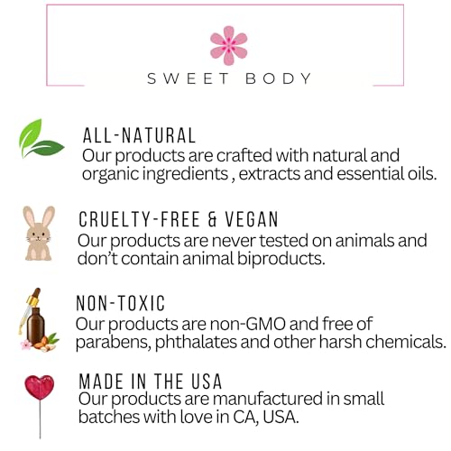 Soft & Fresh Women’s Body Mist, Fine Fragranced Body Perfume Misting Spray, Sensual light scent Fragrance, Hair & Body Spritz Essential Oils (Cherry Blossom)