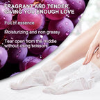 Moisturizing Foot Mask with Grape Seed Oil and Shea Butter, Hydrating Foot Masks for Dry Cracked Feet, Dry Skin Moisturizer for Soft and Smooth Touch Feet - Men Women - 7 Pairs