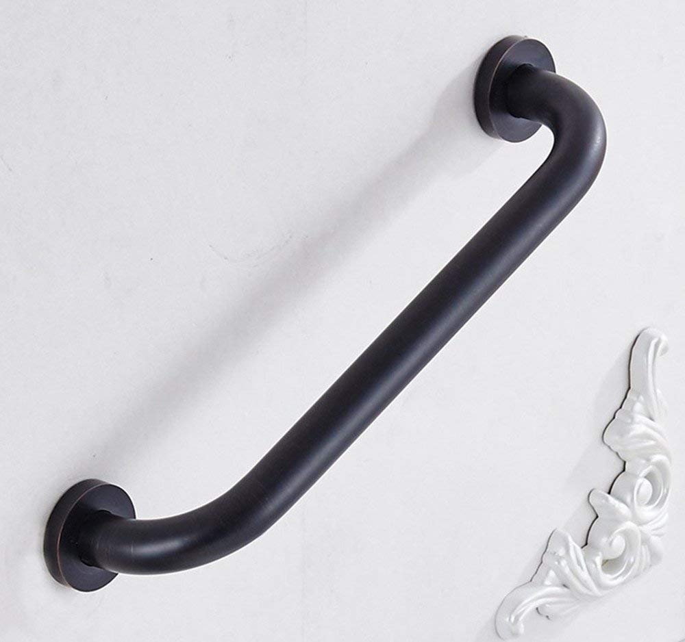 ELLO&ALLO Oil Rubbed Bronze Bathroom Shower Grab Bar, Home Care Bath Handrail (12 Inch)