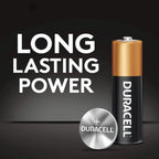 DURACELL - CopperTop AA Alkaline Batteries, Long Lasting, All Purpose Double A Battery Usable for Household and Business