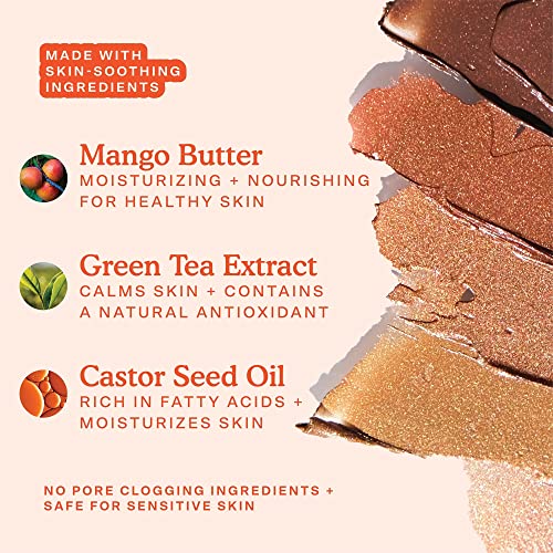 Tower 28 Beauty Bronzino Illuminating Cream Bronzer for Sensitive Skin – Moisturizing, Silicone-Free, Vegan and Cruelty-Free – Color PACIFIC COAST, Deep Bronze