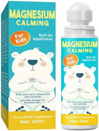 Magnesium Lotion for Kids, Effective Magnesium Lotion for Sleep, Gentle and Safe Formula, Help Your Child Relax and Calm at Bedtime, Roll-on Application, Easy to Use, 02A