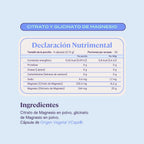 B-FIT B Magnesium Glycinate & Citrate - Supports Sleep and Muscle Recovery - Vegan - 496 mg -220 Capsules - 2 Month Supply