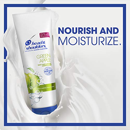 Head and Shoulders Green Apple Conditioner 10.9 Fl Oz(Packaging May Vary)