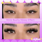 Lash Clusters Thick Mink Eyelash Clusters 280Pcs Volume Cluster Eyelash Extensions 11-18MM Fluffy Lash Extension D Curl Individual Lashes 100D+120D Cluster Lashes DIY at Home for Beginners by JIMIRE