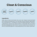 COSRX Hydrium Triple Hyaluronic Moisturizing Cleanser 5.07 fl.oz / 150ml | Daily Cleanser for Dry Skin with Hyaluronic Acid & Vitamin B | Animal Testing Free, Paraben Free, Korean Skin Care