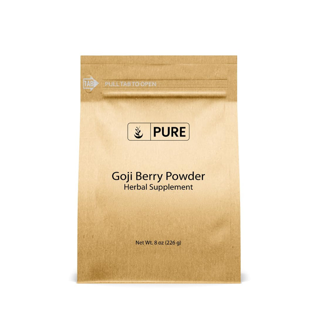 Pure Original Ingredients Goji Berry Powder (1lb) Wolfberry, Traditional Herbal Supplement, Non-GMO