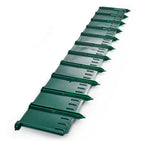 Greenscapes 3-Foot Plastic Green Edging (4-Pack) – Durable Landscape Border for Gardens, Lawns & Flower Beds