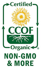 North Coast Roasting Company, Half Caff, Medium Dark Roast, Low Acid Organic Coffee, Whole Bean - 1/2 Cafeine & 1/2 Decaf. Swiss Water Process, Half Moon Blend, USDA Certified Organic Coffee Beans, 12 Ounce Bag