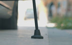 KMINA Crutch Tips 7/8 Inch (x2 Units), All Terrain Non-Slip Cane Tips, Heavy Duty Rubber Replacement, Wide Base Stability, Patented, Made in Europe