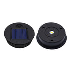 Solar Lights Replacement Top 2 Pack - 2.76 Inches Outdoor Replacement Solar Light Parts, LED Solar Lantern Light Lids, Waterproof Solar Lights Replacement Top Kit for Outdoor DIY Hanging Lanterns