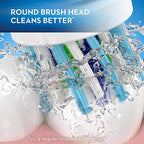 Oral-B Pro 1500 CrossAction Electric Power Rechargeable Battery Toothbrush, Powered by Braun