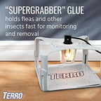 TERRO T231 Flea Trap Refills - Replacement Flea Trap Glue Boards,White, 3 Count (Pack of 1)