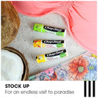 ChapStick Bulk Lip Balm, Aloha Coconut, 12-Pack – Luscious & Tropical Lip Moisturizer, 0.15 Ea