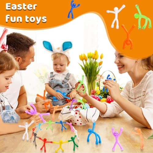 Magnetic Toys,Colourful Travel Toys,Magnet Men,Magnetic People,Fridge Magnets,Magnets for Kids,Whiteboard,Easter,Refrigerator,Office - 20Pack