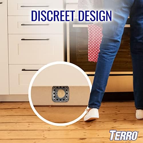 TERRO T500SR Indoor Multi-Surface Roach Bait Stations - Indoor Roach Killer, 12 Bait Stations, Black