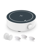 LAB FISH Laboratory Magnetic Stirrer 1800PRM Magetic Mixer Max Stirring 3000ml Capacity Stir Plate with 3 PCS Stir Bar Egg for Lab and Homebrew